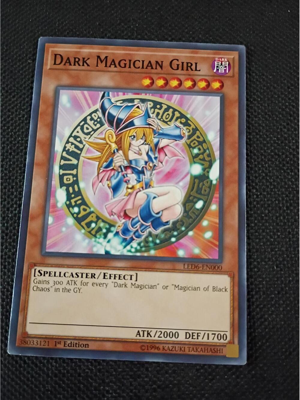 Yu-Gi-Oh! Dark Magician Girl LFD6-EN000 Trading Card